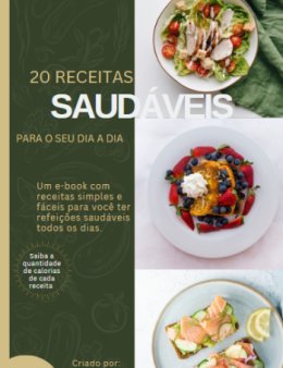 Eu vou montar um e-book de receitas para você
