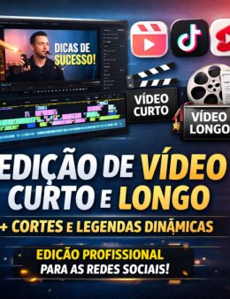 Eu vou editar vídeos para Reels e TikTok