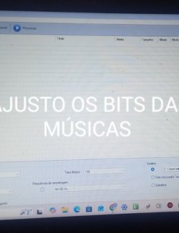 Eu vou converter vários formato de musicas, ajusto os bits e separo as faixas da musicas pelo audacity