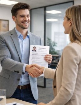 Eu vou criar o seu currículo