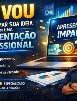 Eu vou elevar o nível dos seus slides