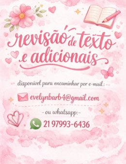 Eu vou revisar seu texto