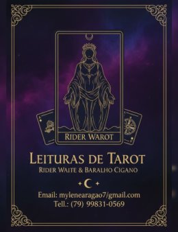 Eu vou fazer leituras de cartas