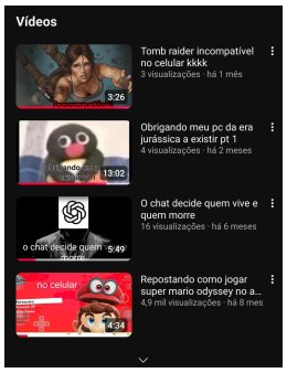 Eu vou fazer edição de vídeos