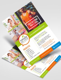 Eu vou confeccionar os seus flyers