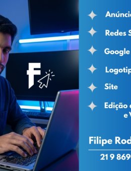 Eu vou criar logos, posts e anúncios online.