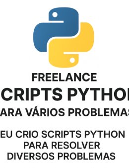 Eu vou criar scripts em Python para você