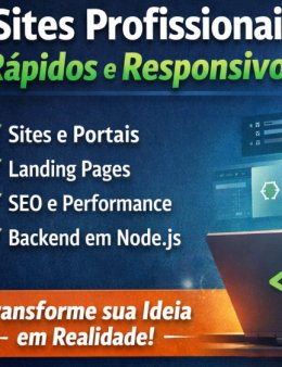 Eu vou fazer correções, melhorias em seu site