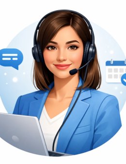 Eu vou ser sua assistente virtual.