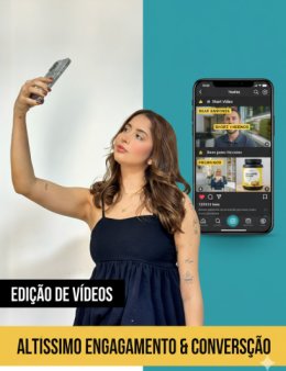 Eu vou editar seus Reels e Vídeos