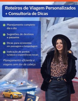 Eu vou dar dicas de viagens e seu roteiro