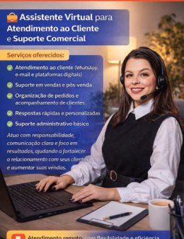 Eu vou te ajudar atender seus clientes