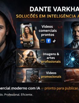 Eu vou criar videos de ia para você