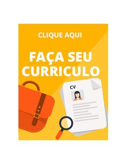 Eu vou criar seu currículo