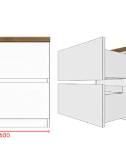 Eu vou enviar 4 modelos de criado mudo