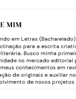Eu vou análisar e revisar seu texto