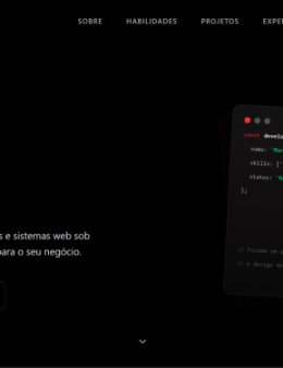 Eu vou criar seu site ou sistema