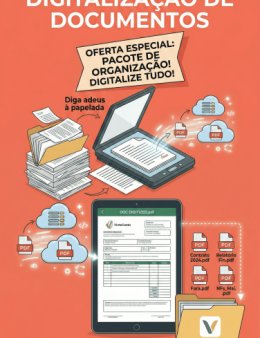 Eu vou digitalizar todos os seus documentos!