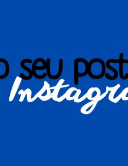 Eu vou fazer desde de post até ilustrações