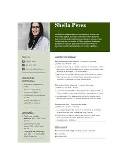 Eu vou criar um currículo profissional