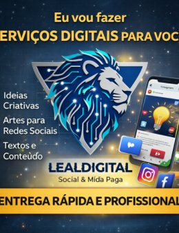 Eu vou fazer serviços digitais para você