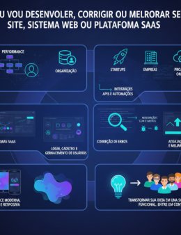 Eu vou desenvolver ou melhorar seu SaaS!