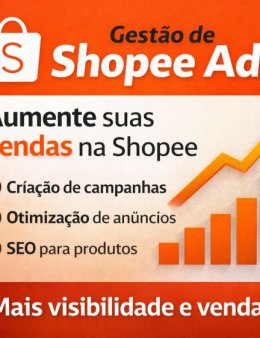 Eu vou gerenciar seus Shopee Ads