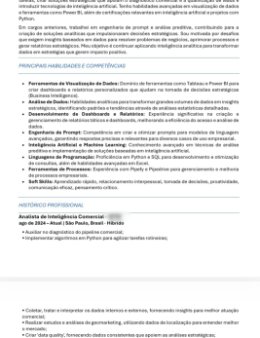 Eu vou transformar seu currículo profissional