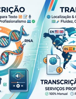 Eu vou traduzir ou transcrever seus textos