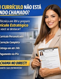 Eu vou criar um currículo que chama atenção dos recrutadores