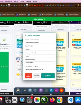 Eu vou criar seu software de vendas completo