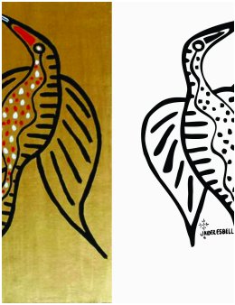 Eu vou transformar imagens bitmap em vetor