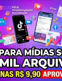 Eu vou te Entregar um Pack Com Mais De 30 Mil Imagens Editaveis para Redes Sociais