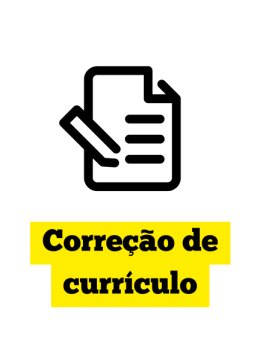 Eu vou Corrigir currículo