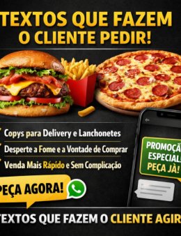 Eu vou criar textos que fazem vender