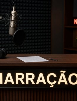 Eu vou narrar o seu áudio.