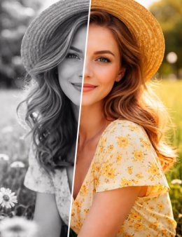 Eu vou dar cor a sua imagem