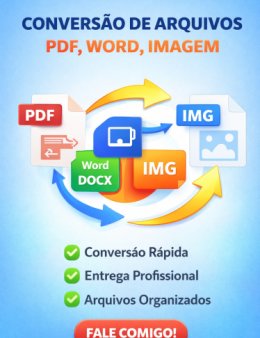 Eu vou converter seus arquivos!!