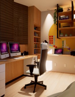 Eu vou faze a modelagem 3D do seu ambiente