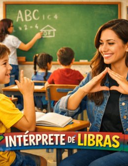 Eu vou interpretar em Libras.