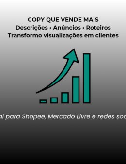 Copy que aumenta suas vendas (Shopee, anúncios e vídeos)