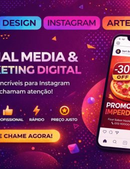 Eu vou 💡Criar posts profissionais para Instagram que chamam atenção.