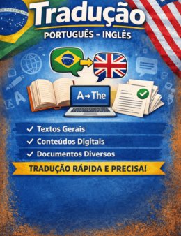 Eu vou traduzir Inglês–Português