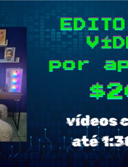 Eu vou editar seu vídeo curto
