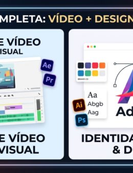 Solução Audiovisual Completa: Identidade Visual + Edição Profissional de Vídeo