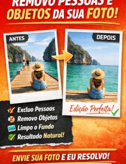 Eu vou Removo Pessoas ou Objetos Indesejados
