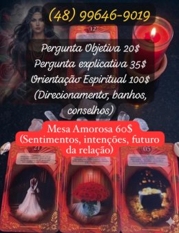 Eu vou Tirar suas dúvidas através das cartas