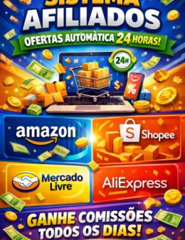 Automação de Ofertas: Lucro 24 Horas por Dia!