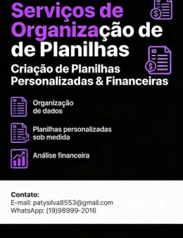 Eu vou criar planilha excel personalizada