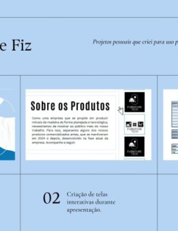 Eu vou criar apresentação de slides